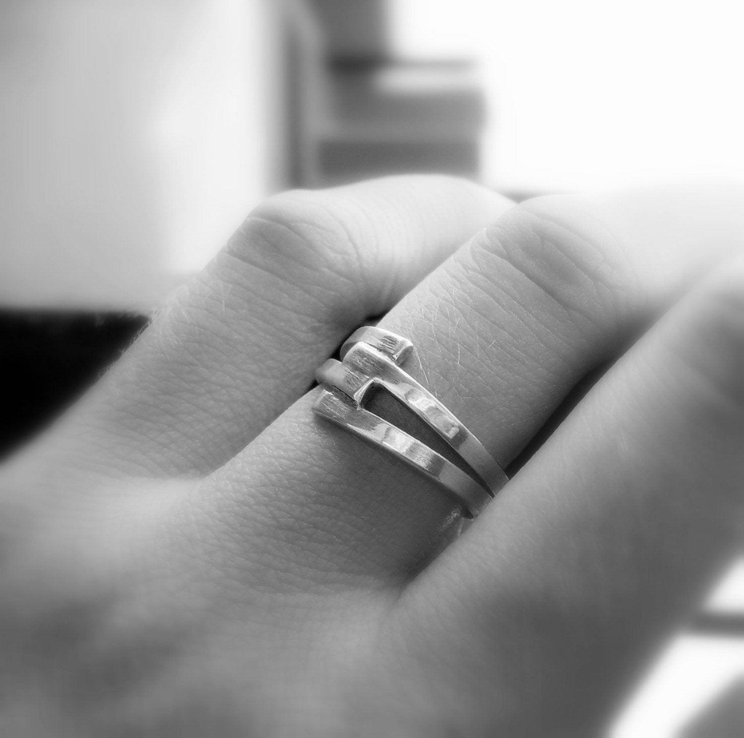 Simplicity ring - Sterling silver - Made to order in your size
