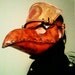 RESERVED Leather Steampunk Plague Doctor nurse Mask