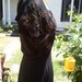 Vintage 1940s Beaded, Black Crepe Cocktail dress. 40s swing size Medium