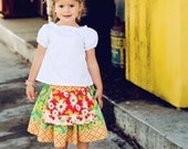 Summer Sweet Apron Twirl Skirt - by Kissing Kumquats