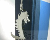 Customized silver bookmark