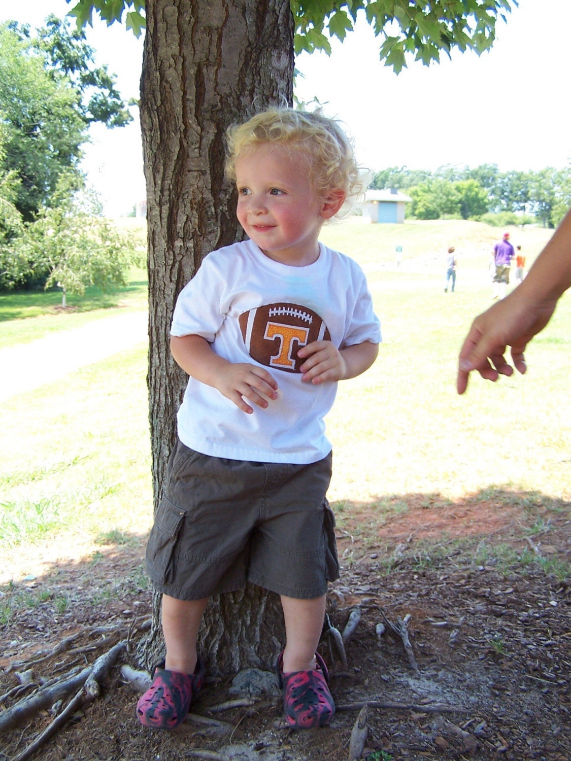 Funky FOOTBALL - First, Second, Third Birthday Shirt 