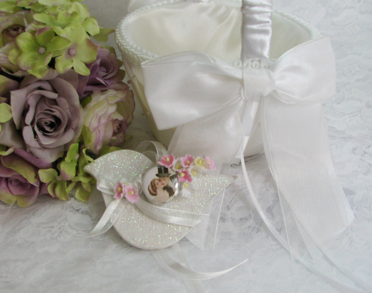 Bird Wedding Decoration, Shabby Chic Decor