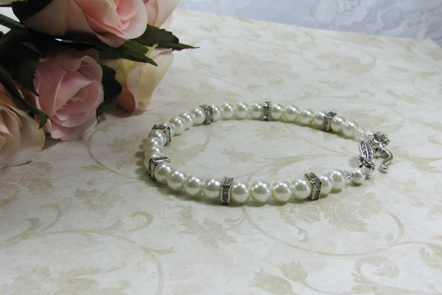 Pearl Bracelet, Bride, Bridesmaid