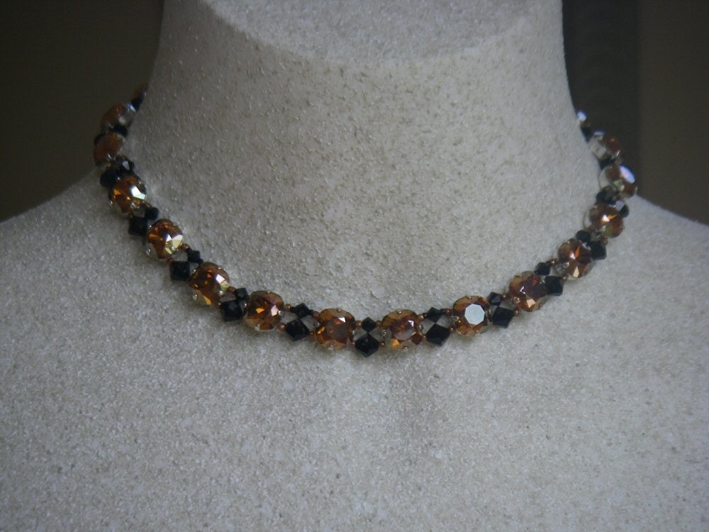Crystal Copper Choker