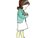 MY LITTLE RABBIT    Archival Print 5x7