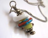 Layered Amoeba Necklace no.38