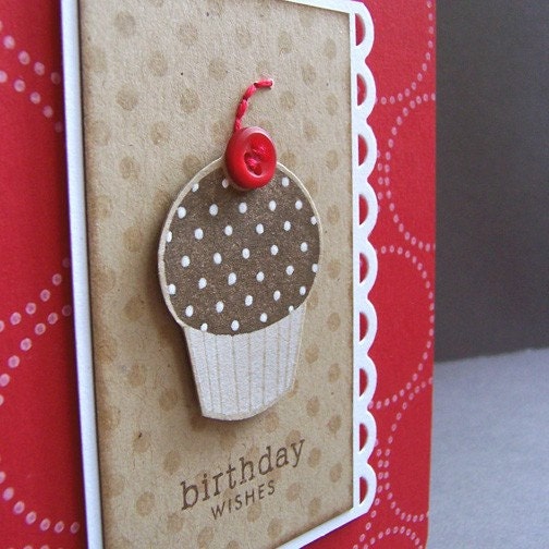 Birthday Wishes Cupcake Card