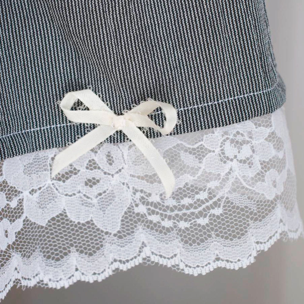 large black and white full skirt