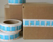 Birdies on Chairs - Fancy Packing or Shipping Tape