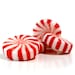 Peppermint Swirl / Strawberry-Vanilla Swirl Hard Candy Cufflinks