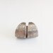 Vintage Silver Open Hoop Earrings