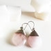 Rose Quartz Earrings