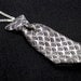 Fifty Shades of Grey Inspired Mini Tie Necklace