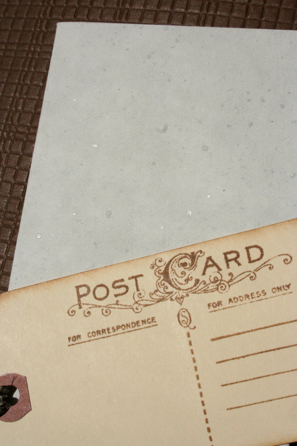 Vintage Inspired Postcard Tags - Place cards, Escort Cards, Save the Date