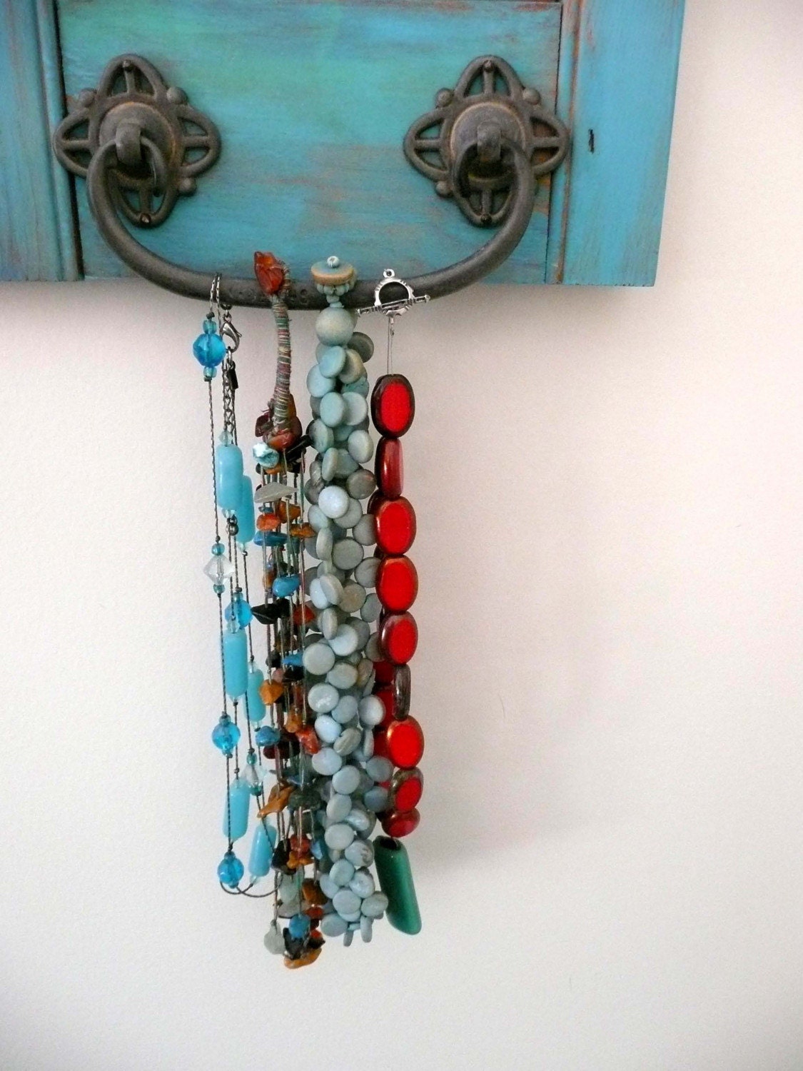 JEWELRY BOX SHUTTER - AQUA BLUE