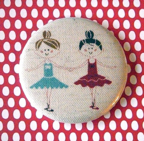 pocket mirror - Ballerinas