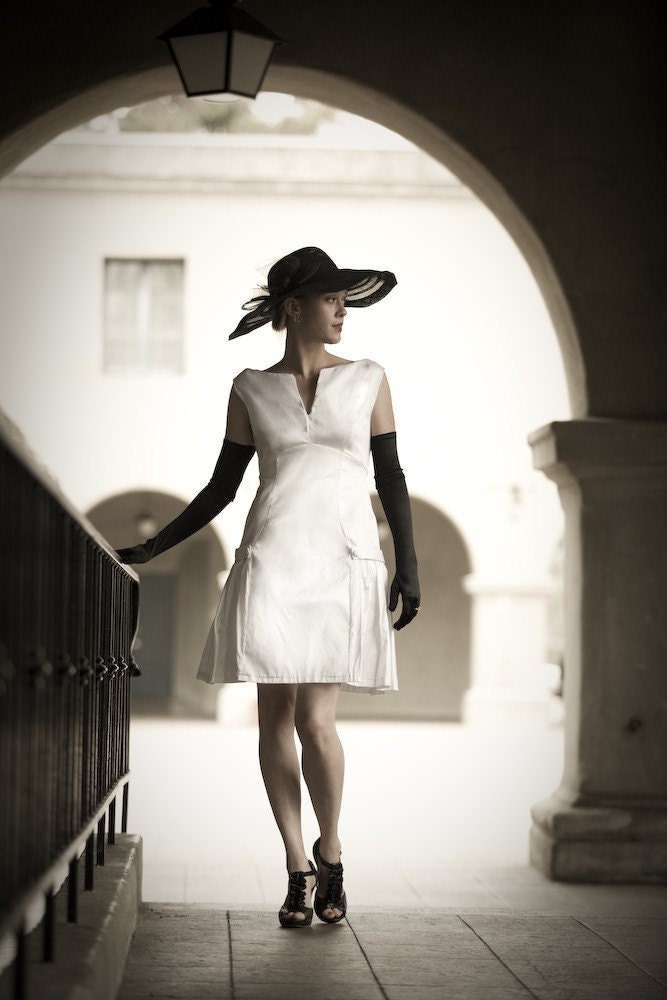 Audrey - 1960's inspired wedding dress