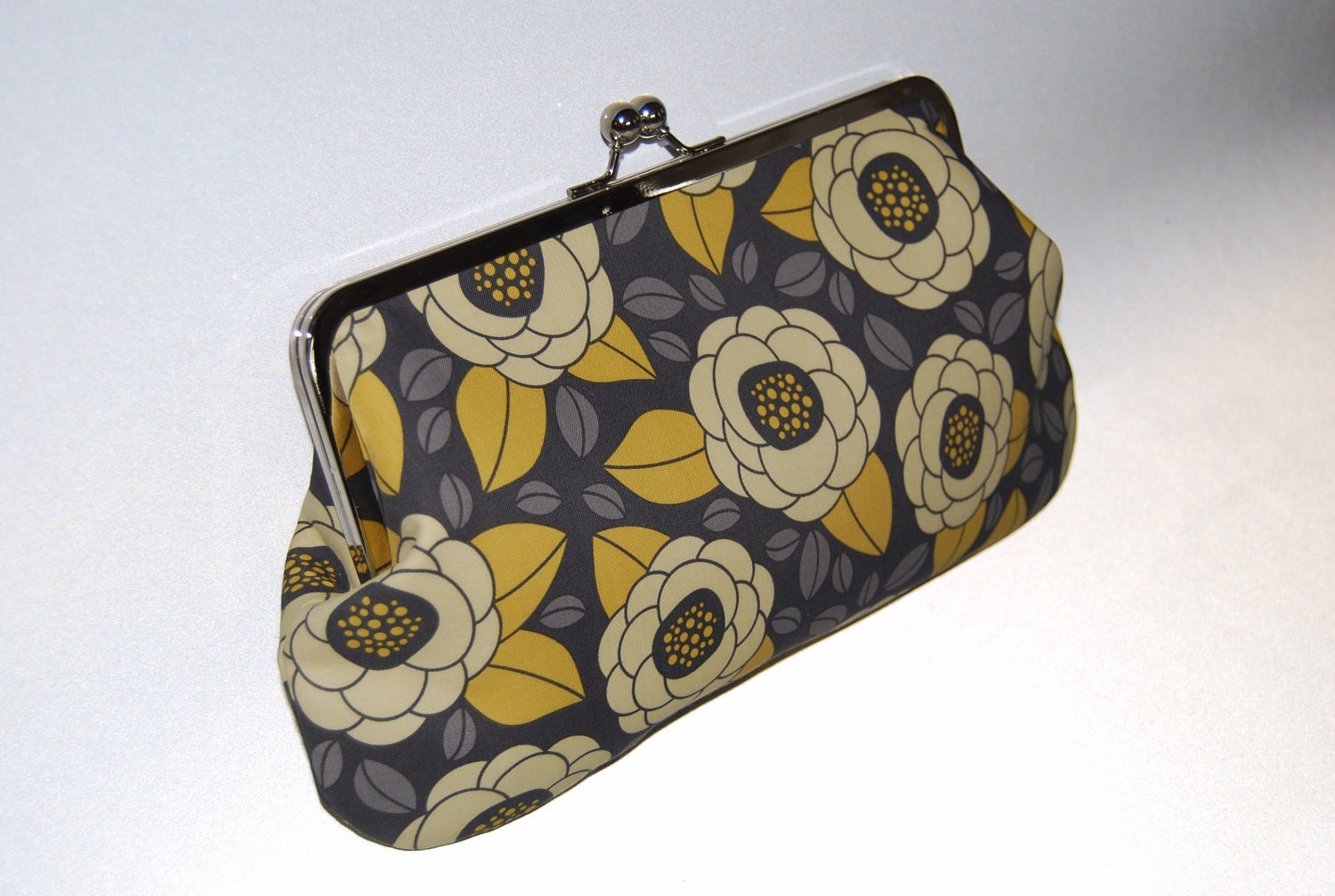 Beautiful Large Clutch "Granite Bloom"
