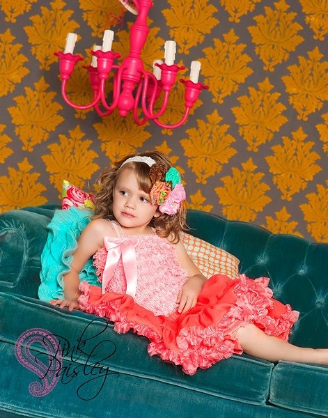 Ruffle Tank Top - Perfect for Pageants and Portraits