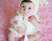 Pettiromper Petti Romper - Lace Ruffles - White  - You Pick Size 12 18 2t 3t 4 5 6 - Pair with a Pettiskirt