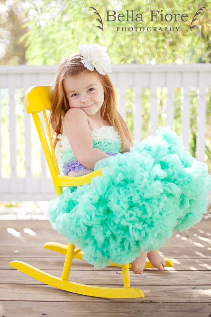 Sweetheart Pettiskirt by Dreamspun - Carribean Green