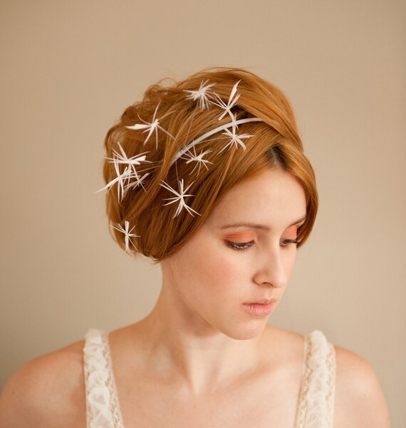 SALE 40% off Starburst Bridal Fascinator