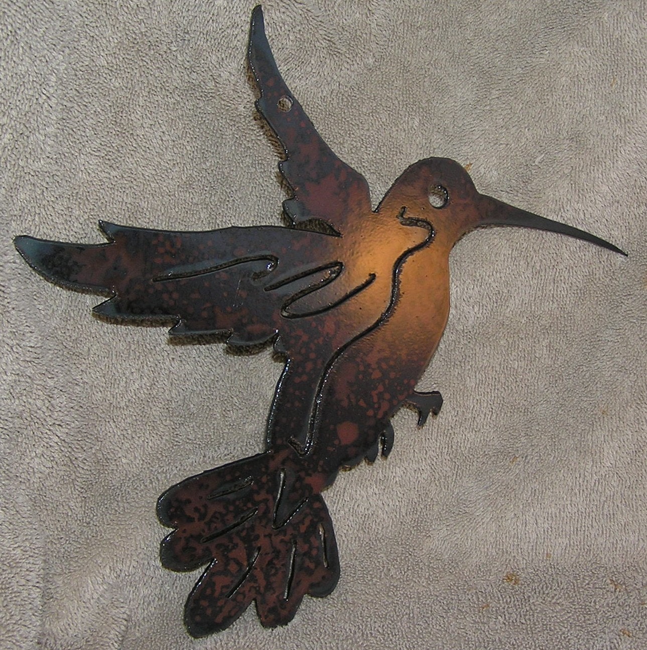 Hummingbird 1  - Metal art