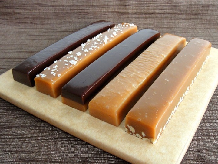 You Choose Five Artisan Handmade Caramel Bars by Have It Sweet