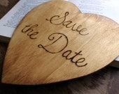 Save the Date - Engagement Photo Prop - personalized with your wedding date.