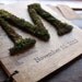 Custom Moss Monogram Wedding Guest Book