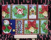 More Christmas Wishes Is An American Handmade All Fabric Postcard