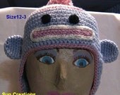 Sock Money Hat Size 12 months to 3 yrs.