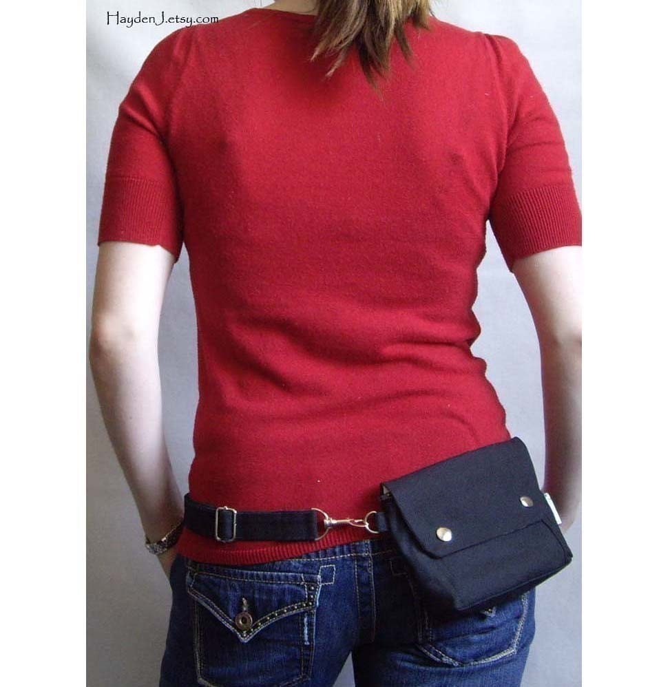 Convertible Hip Pouch - Black Duck Canvas