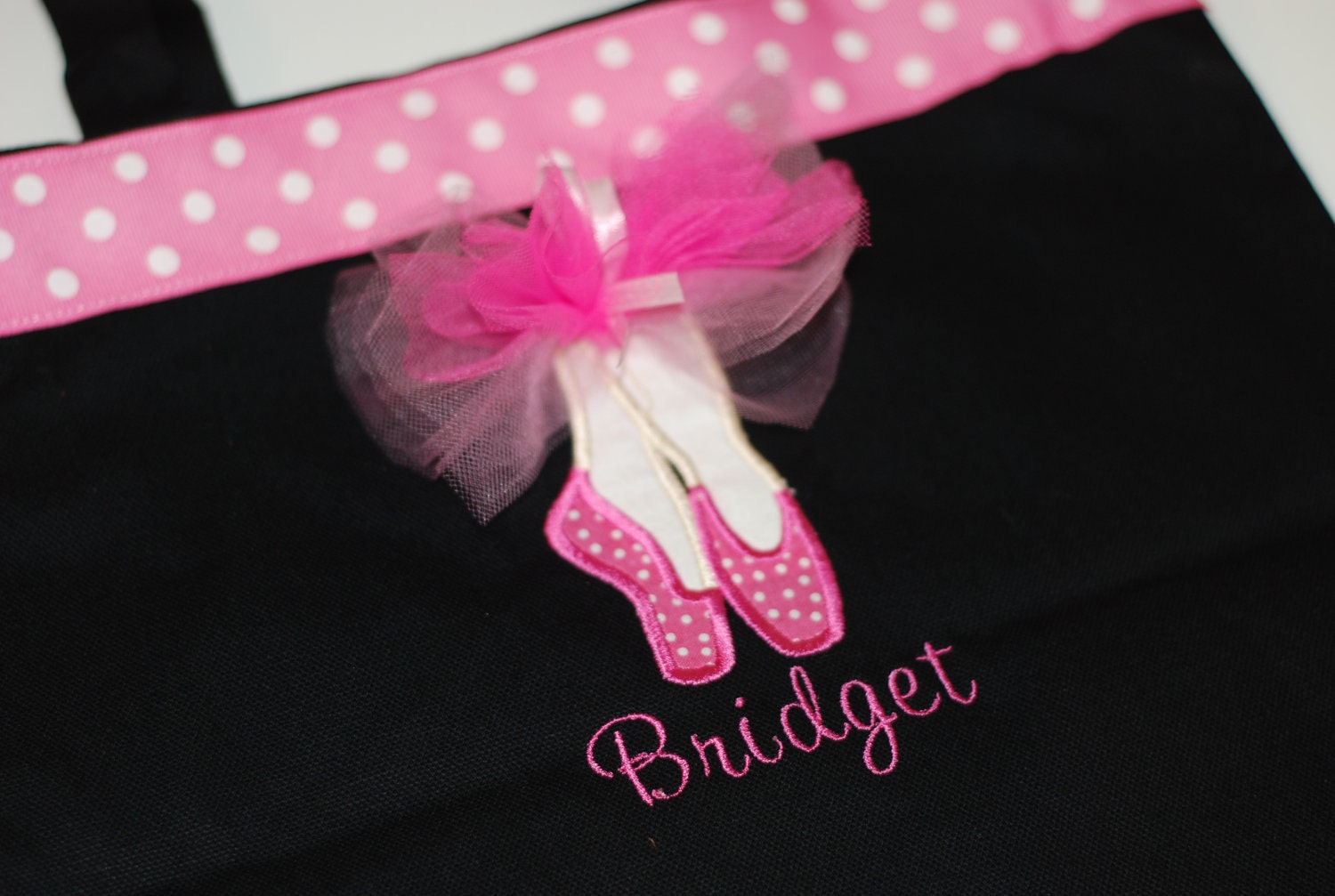 personalized dance bags