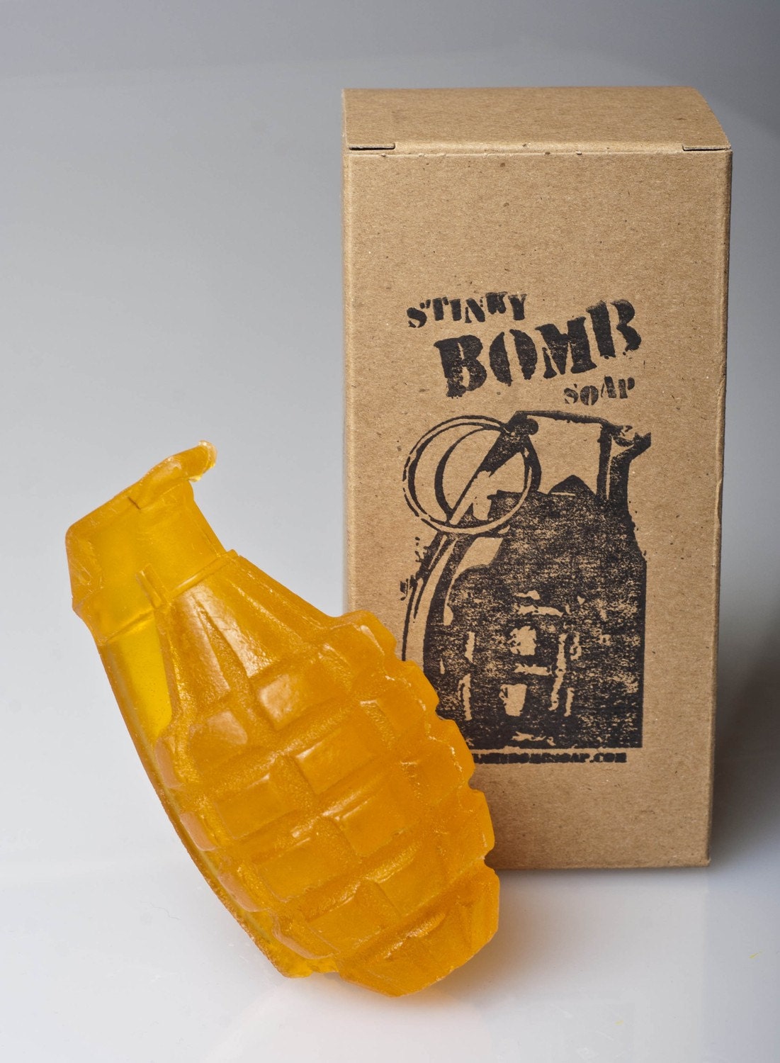 Orange Hand Grenade Soap
