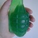 hand grenade soap, american, green