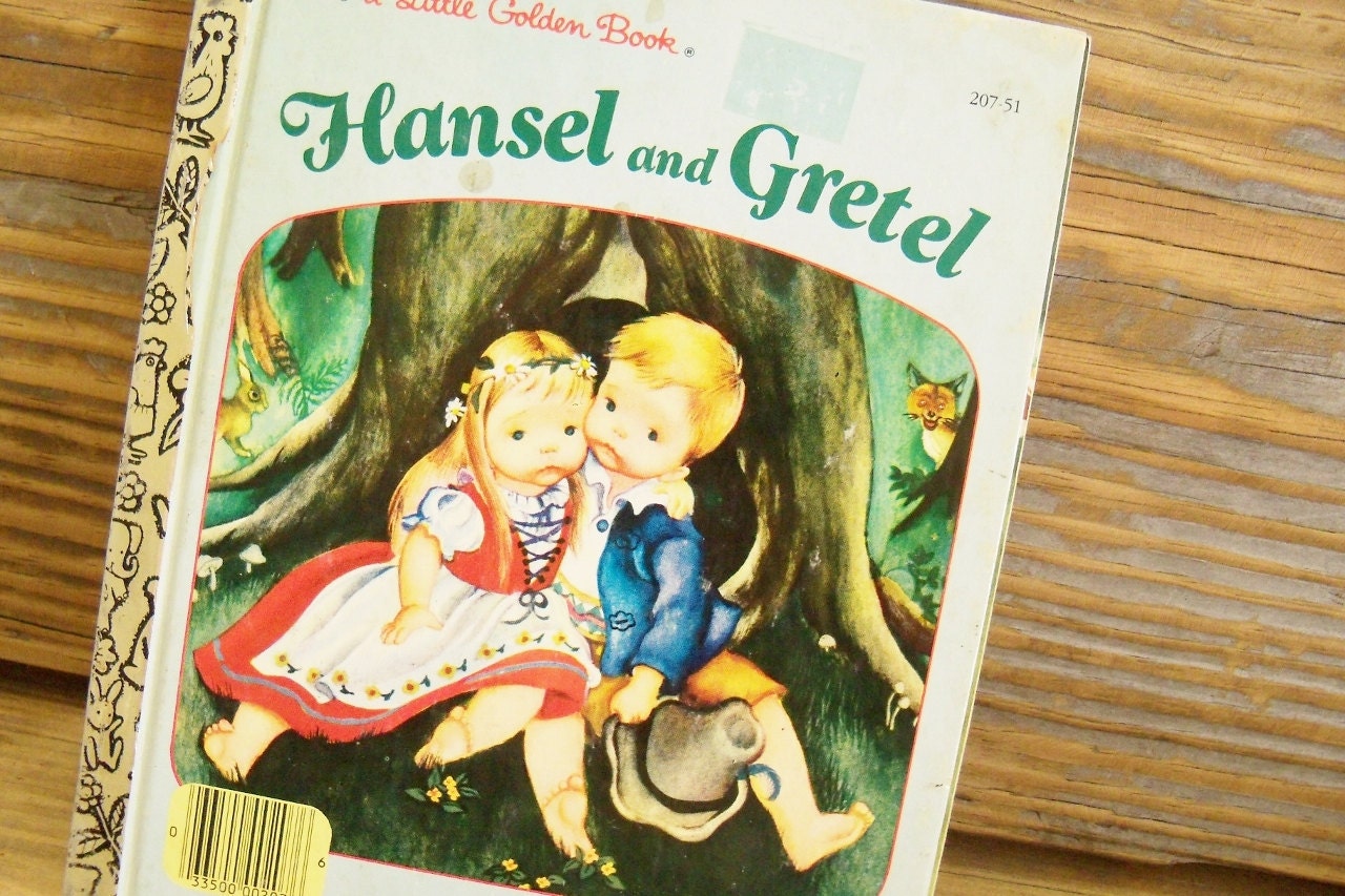 Little Golden Book Hansel and Gretel Brothers Grimm Eloise Wilkin 1982 No 20751