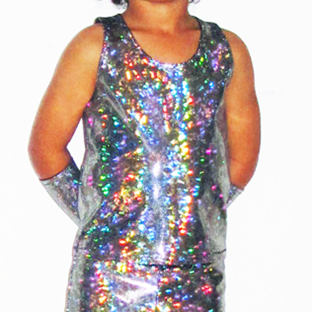 Children's Tank Top - Shiny Holographic