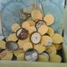 Handmade Transportation Bottlecap Flower Magnets