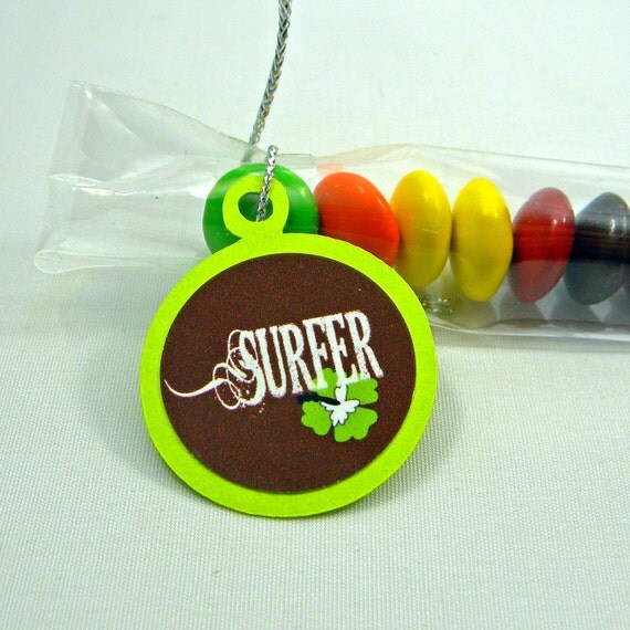 Cool Surfer - Candy Treat Bag Favors Set of 12 Il_570xn
