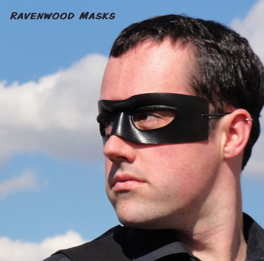 Leather mask - Zorro the Fox - made to order