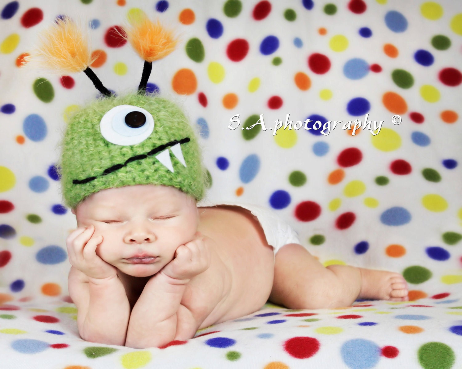Baby Monster Hat
