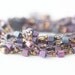 Boho Beaded Strand Necklace, Wrap Bracelet, Anklet, Bohemian Jewelry, Crochet Jewelry, Metallic