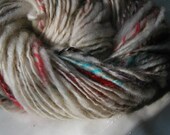 Fluffeh handspun thick and thin bulky yarn