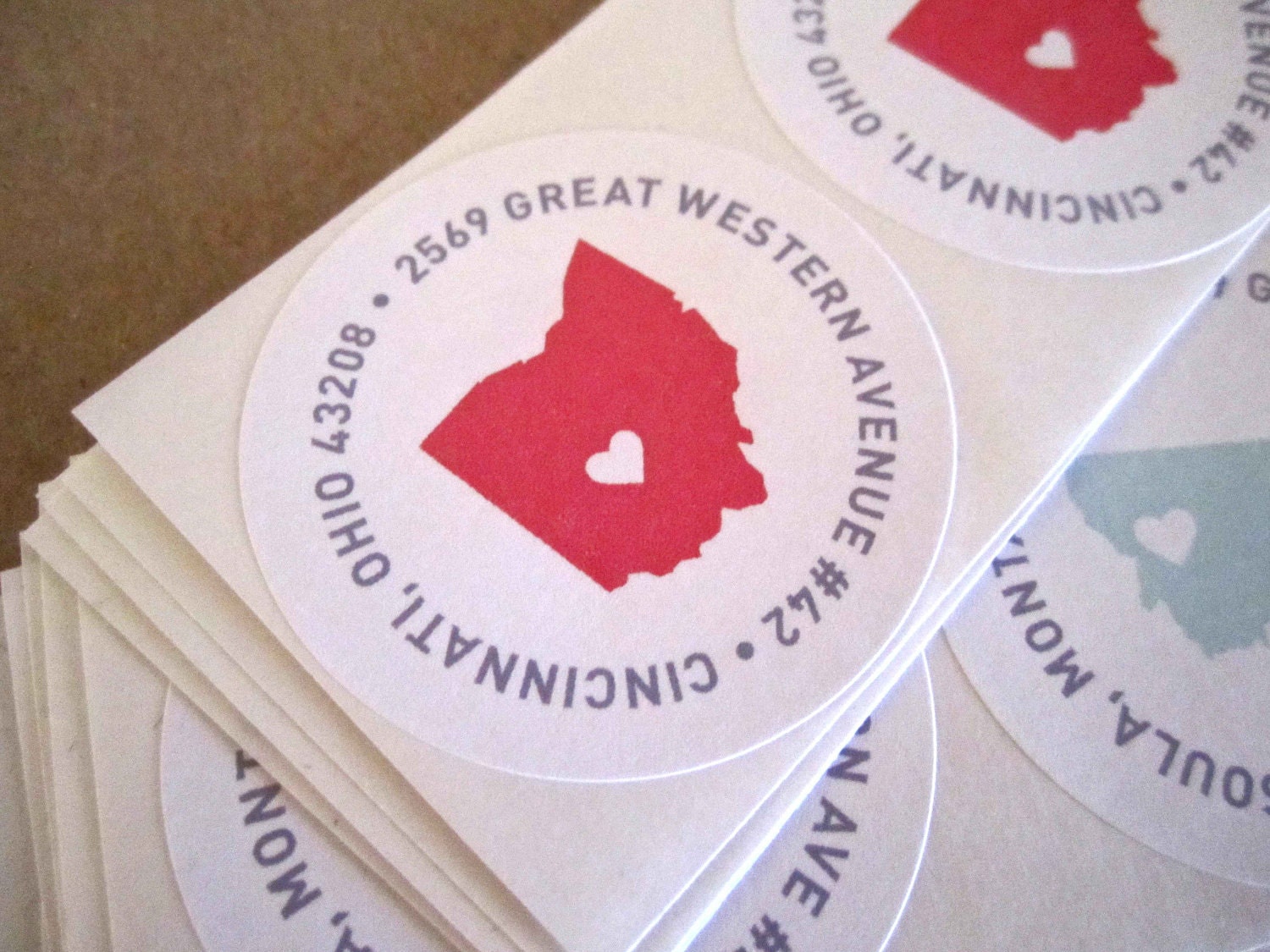 Return Address Stickers - Home Sweet Home (100qty)