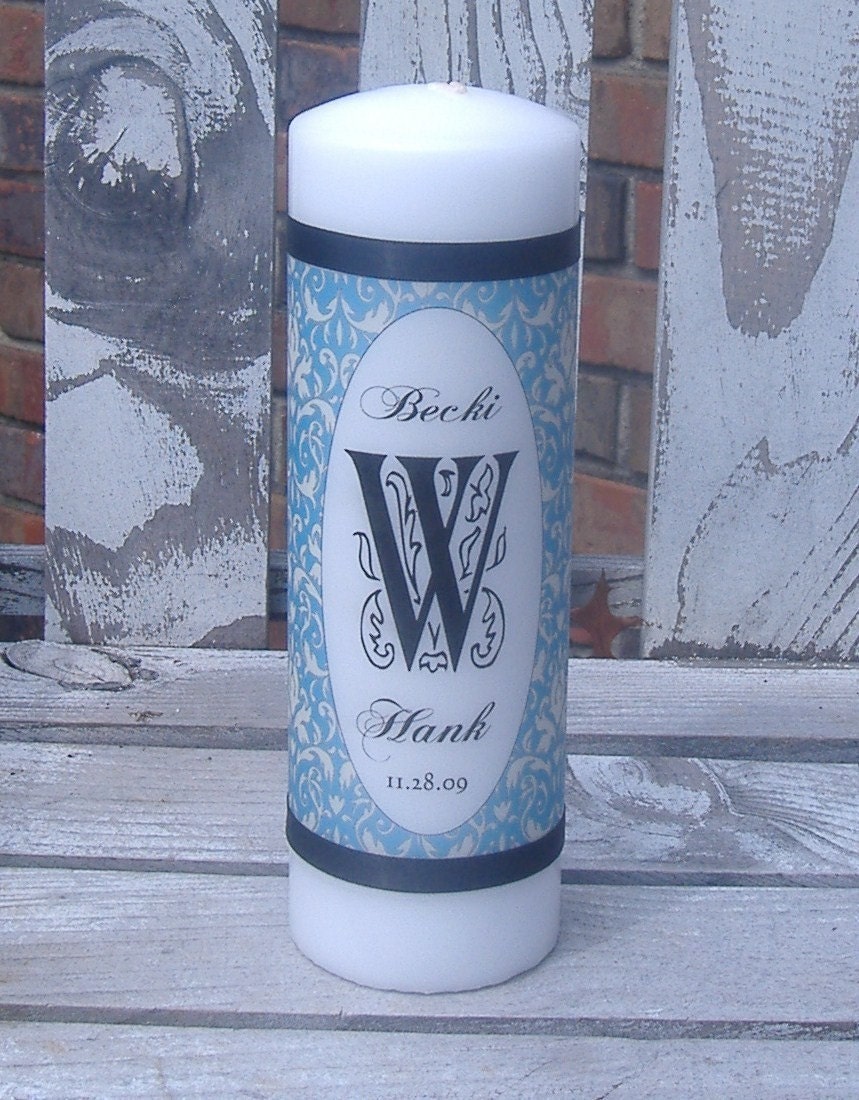 Monogram Unity Candle