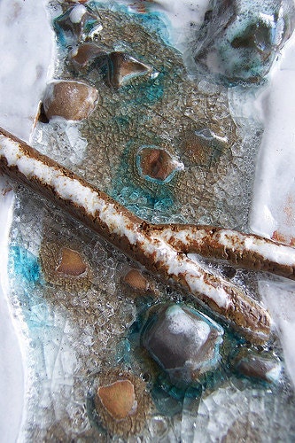 Frozen Brook Tile Wall Hanging- Made to Order