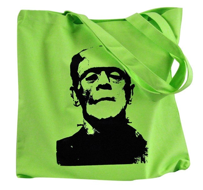 Classic Monster Frankenstein Tote Bag