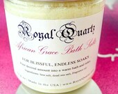 African Grace Bath Salts - Warm soothing scent, a great soak - Royal Quartz